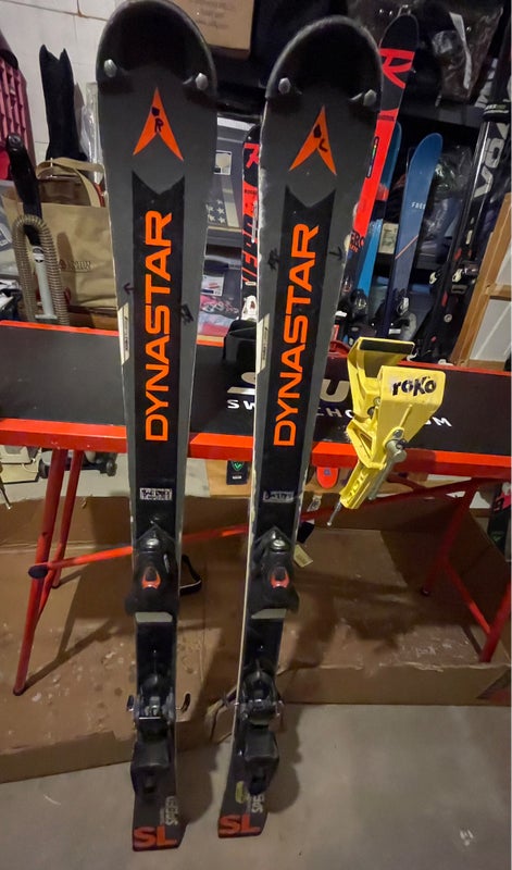Used 127 cm With Bindings Speed Team SL Skis