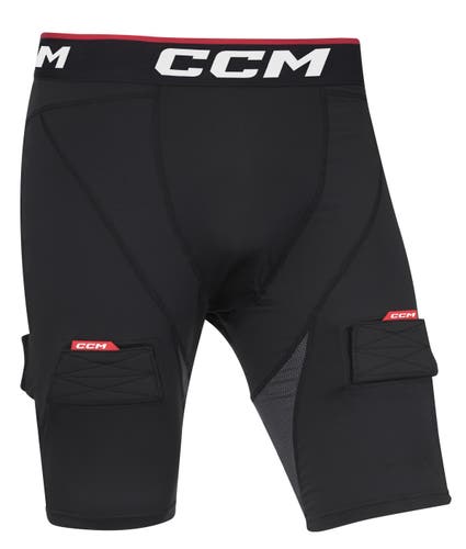 NEW CCM Premium Compression Jock Short, Sr. Medium