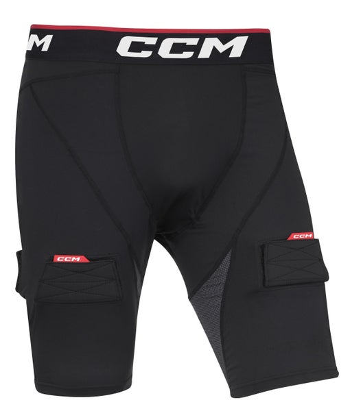NEW CCM Premium Compression Jock Short, Sr. Medium