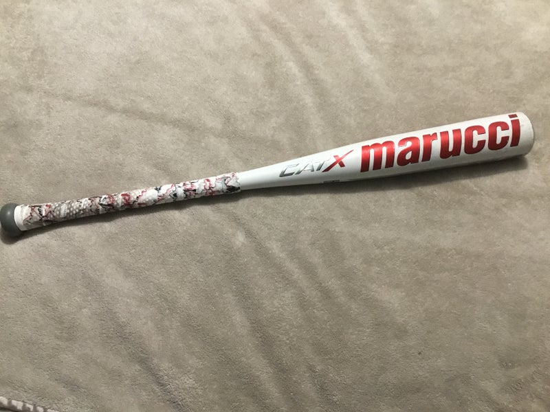 Used BBCOR Certified 2022 Marucci Alloy CAT X Bat (-3) 27 oz 30"