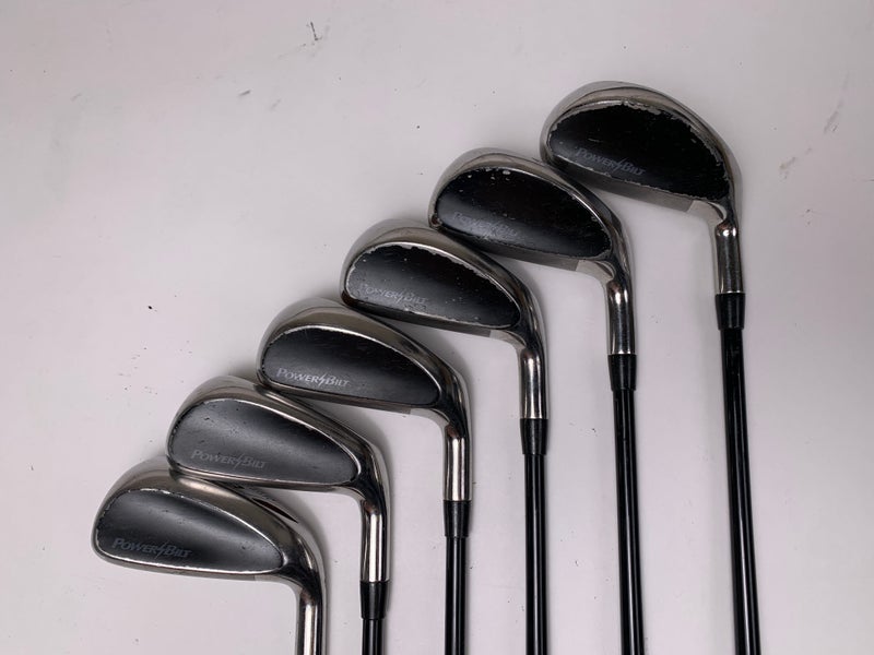 Powerbilt EX-200 Hybrid Iron Set 4-9 Regular Graphite Mens RH