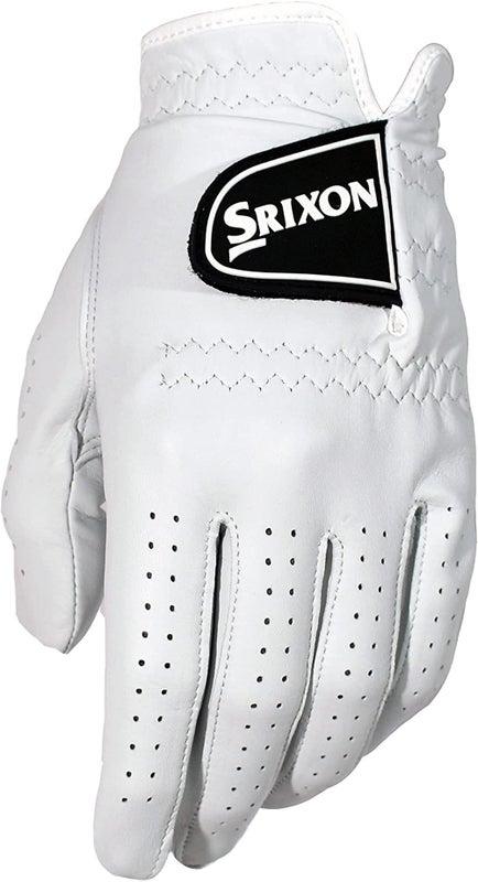 NEW Srixon Premium Cabretta Leather White Golf Glove Men's Cadet Large (CL)
