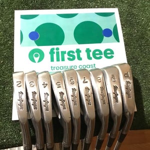 MacGregor Jack Nicklaus JNP Irons Set 2-PW Stiff S-300 Steel Shafts