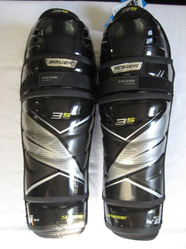 New Bauer Supreme 3S Pro Shin Pads Size 14" New with Tags