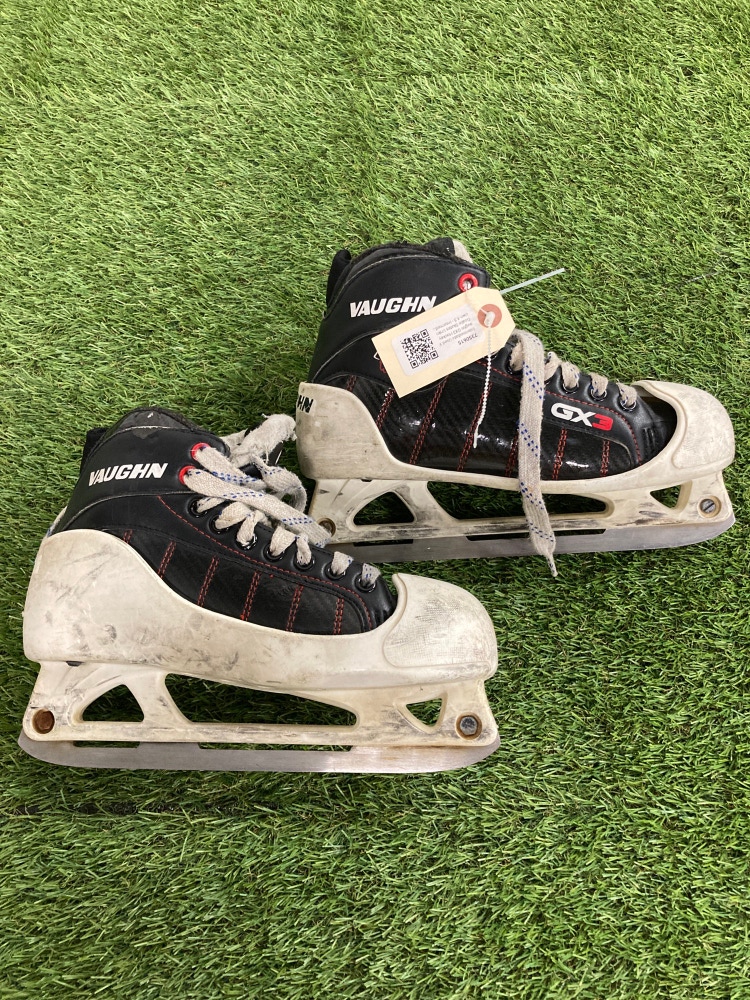 Used Vaughn GX3 Hockey Goalie Skates 4.5 - Intermediate