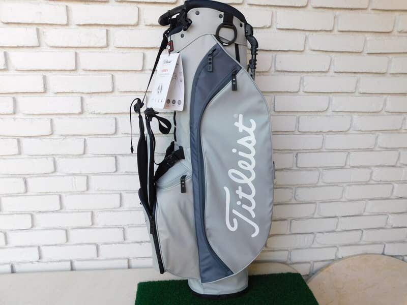 Titleist Players4 スタンドバッグ (グレー) Players 4 Stand Bag | Lightweight Golf Stand Bag | Titleist