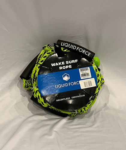 Liquid Force Surf 8" Knotted Rope & Handle Combo 24' - Green