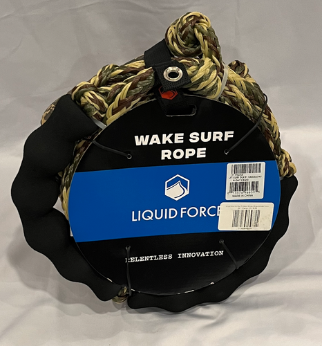 Liquid Force Surf DLX 9" Molded Wakesurf Rope & Handle Combo