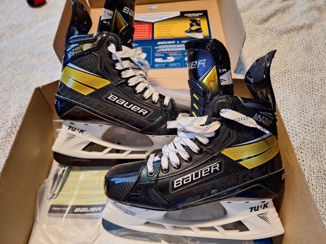 Senior Used Bauer Supreme UltraSonic Hockey Skates 7