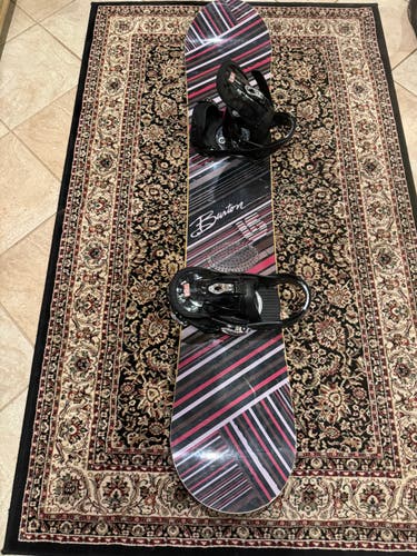 Burton Feather 49 Snowboard With Burton Lexa Bindings- WHY RENT?