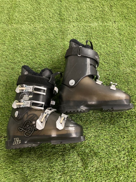 Mondo 25.5 (296 mm) Used Women's Lange RX All Mountain & Carving Ski Boots Soft (70-90)