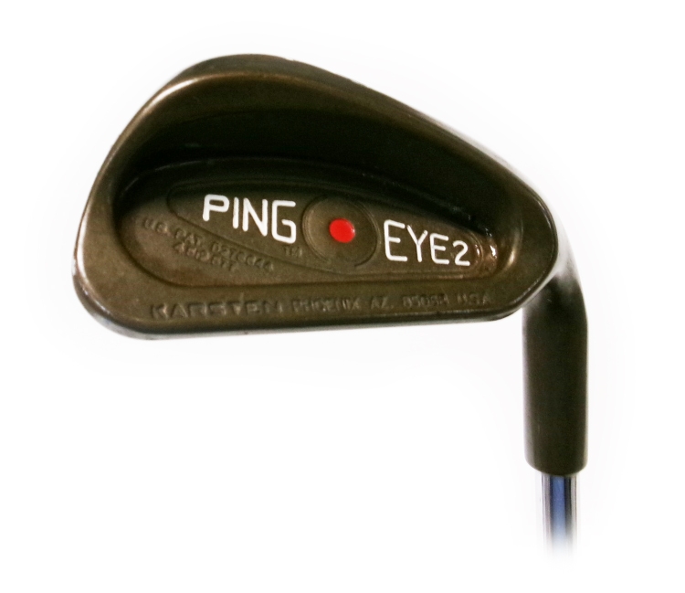 Ping Eye 2 BeCu Single 9 Iron Red Dot Steel Ping Microtaper Stiff Flex