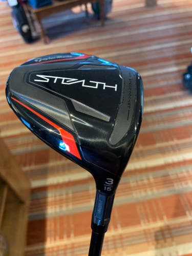 New Taylormade Stealth 3 wood