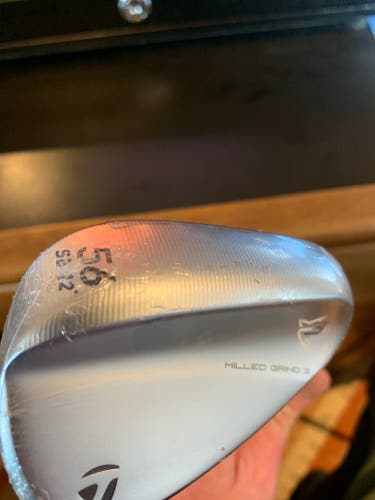 New Taylormade milled grind 3 56 wedge