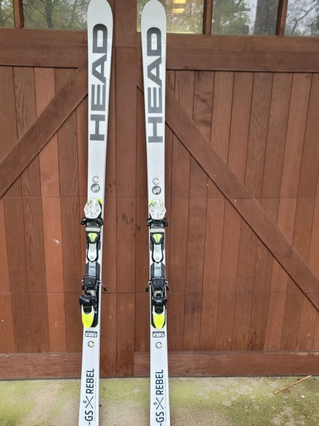 Used 2023 HEAD 176 cm Racing World Cup Rebels e-GS RD Skis With