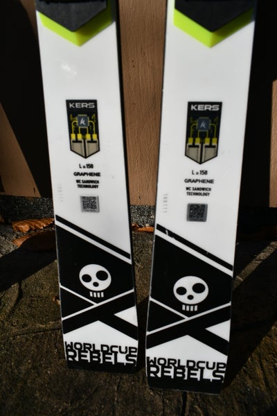 used HEAD 158 Slalom World Cup Rebels i.SL RD race Skis with