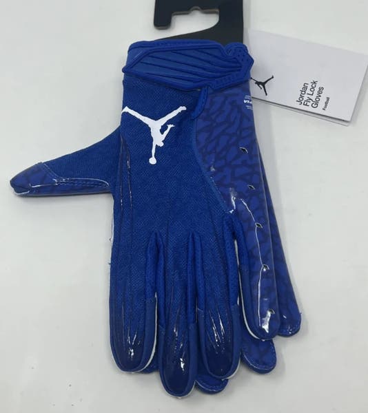 Nike Jordan Fly Lock Receiver Football Gloves, Mens Large