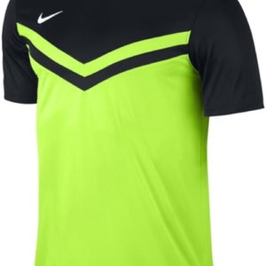 Nike Mens SS Vertigo II Size Small Electric Green Black Soccer Jersey NWT $35
