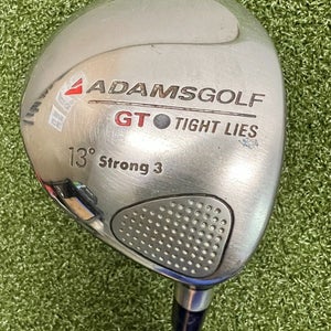 Adams GT Tight Lies 13* Strong 3 Wood / Lite Regular Steel / NEW GRIP / sa6629