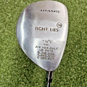 Adams Tight Lies 3 Wood 16*  /  RH  /  Stiff Steel ~42.75"  /  NEW GRIP / jd6604