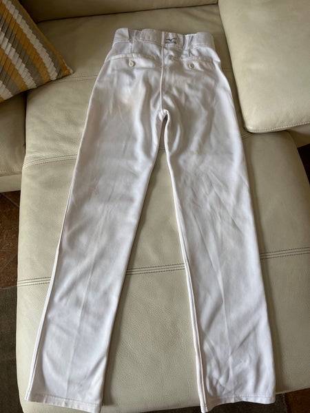 White Adult Men's Used Small Mizuno Game Pants
