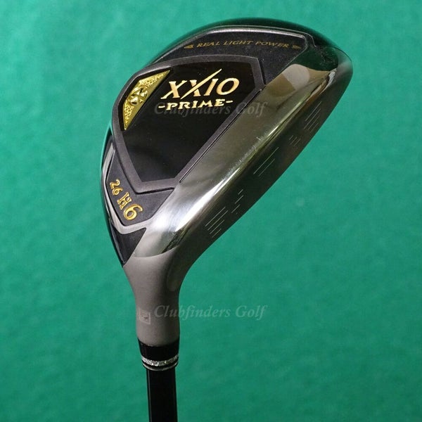 XXIO Prime 10 26° Hybrid 6 Iron Factory SP-1000 44g Graphite Regular