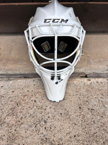 Used CCM  Axis Pro Goalie Mask