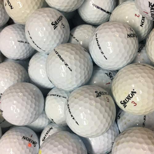 36 Srixon Z-Star       Premium AAA Used Golf Balls   X & XV