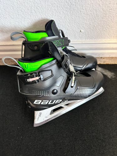 Used Bauer Regular Width  Size 9 Konekt Hockey Goalie Skates