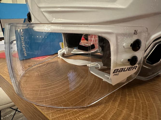 Bauer Pro Straight Visor Clear