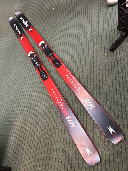 185cm Madshus Panorama M78 XC Skis w/ NNN BC Bindings