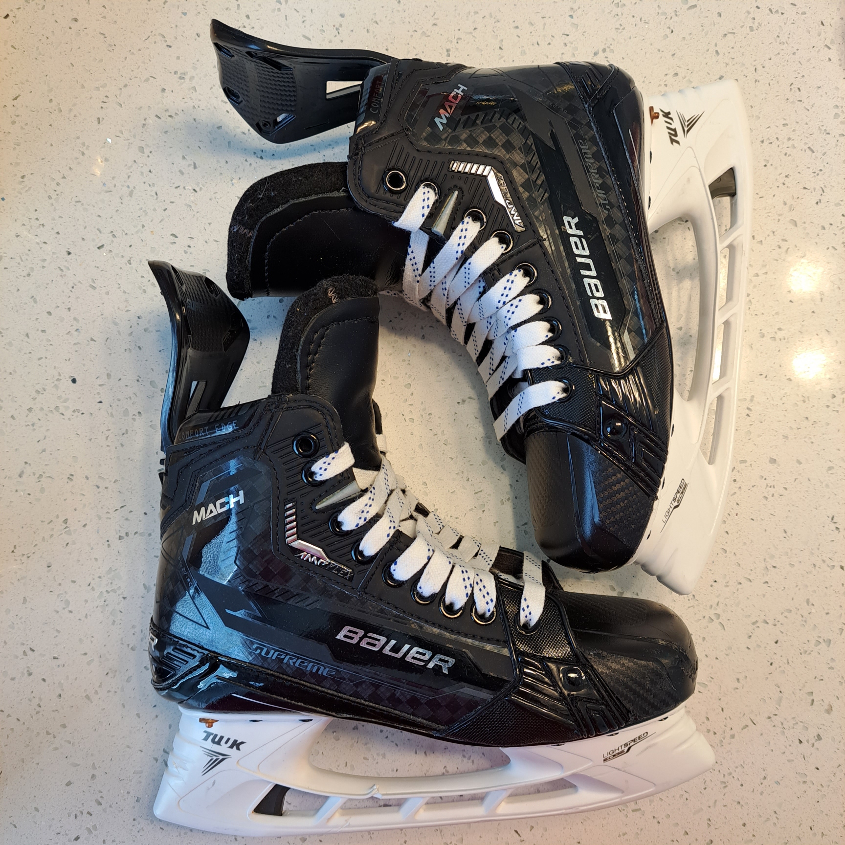 Bauer Supreme Mach Hockey Skates Pro Stock- Jonathan Marchessault Size 6.5