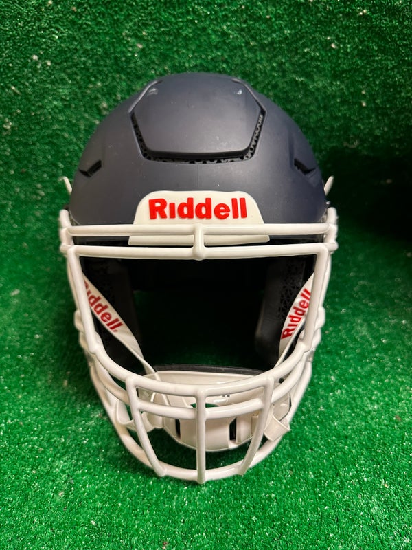 Adult (6 3/4 - 7) - Riddell Speedflex Diamond Football Helmet - Matte Navy Blue