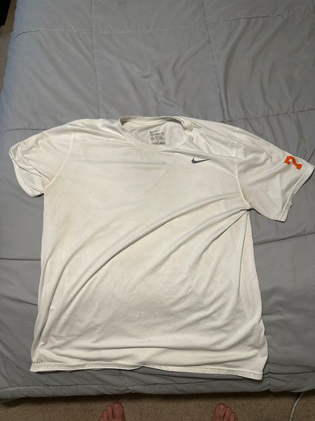 RARE Team Issued Syracuse Lacrosse White XL Nike Shirt