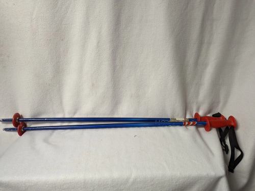 Scott Youth Ski Poles Size 85 Cm Color Blue Condition Used