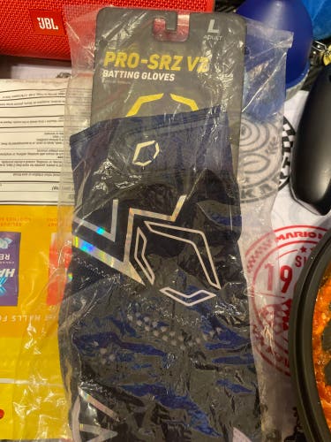 New Large EvoShield Batting Gloves