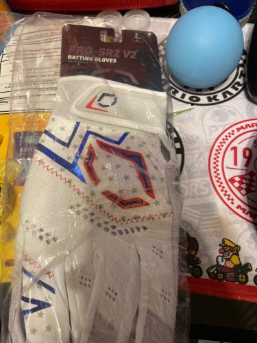 New Large EvoShield Batting Gloves