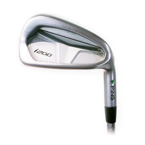 Ping i200 Green Dot Single 7 Iron 3/4" Long Steel Ping AWT 2.0 Stiff Flex