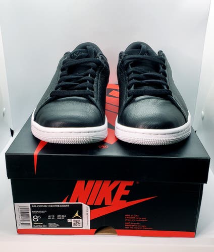 Nike Air Jordan 1 Low Centre Court Black White Shoes DJ2756-001 Mens sz 8.5 NIB