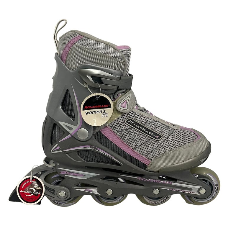 Used Rollerblade Zetrablade Size 9 Inline Skates - Rec And Fitness