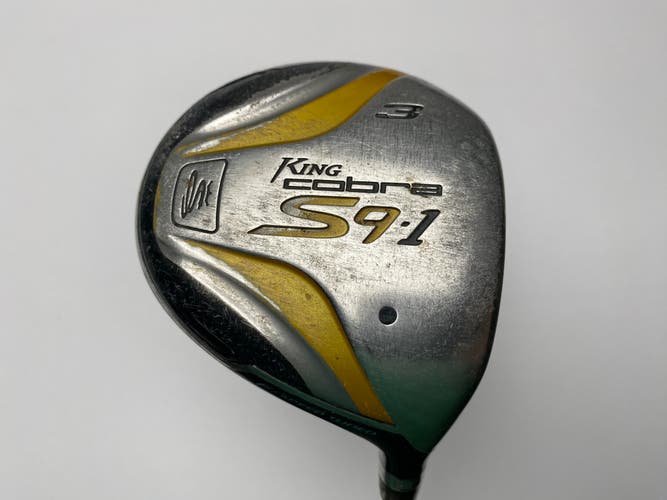 Cobra S9-1 F 3 Fairway Wood 15* Aldila DVS-HL 57g Stiff Graphite Mens RH