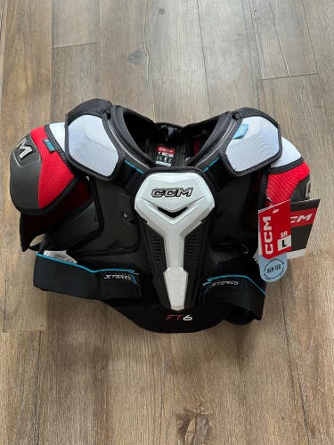 New CCM JETSPEED FT6 Shoulder Pads - Senior Large