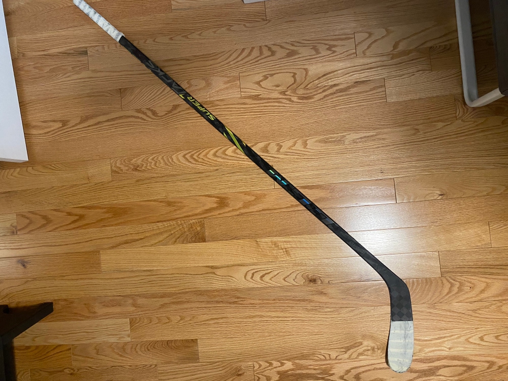 Game Used Timothy Liljegren Maple Leafs Stick