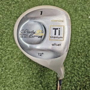 Lady Cobra Oversize Ti Offset Driver RH / Ladies Graphite ~44"/ NEW GRIP /jd8295