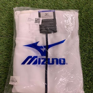 White Adult Men's Used Large Mizuno Game Pants