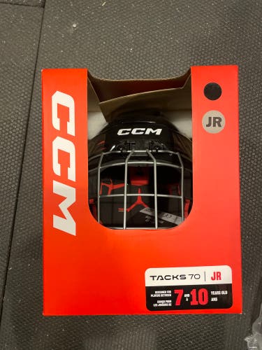 New  CCM Tacks 70 Junior Helmet