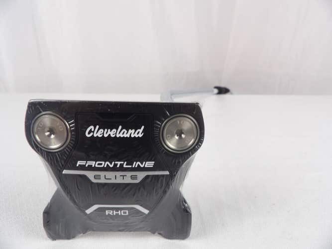 New Cleveland Golf Frontline Elite RHO Single Bend Putter 35" Steel Shaft