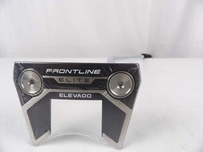 New Cleveland Golf Frontline Elite ELEVADO Single Bend Putter 34" Steel Shaft
