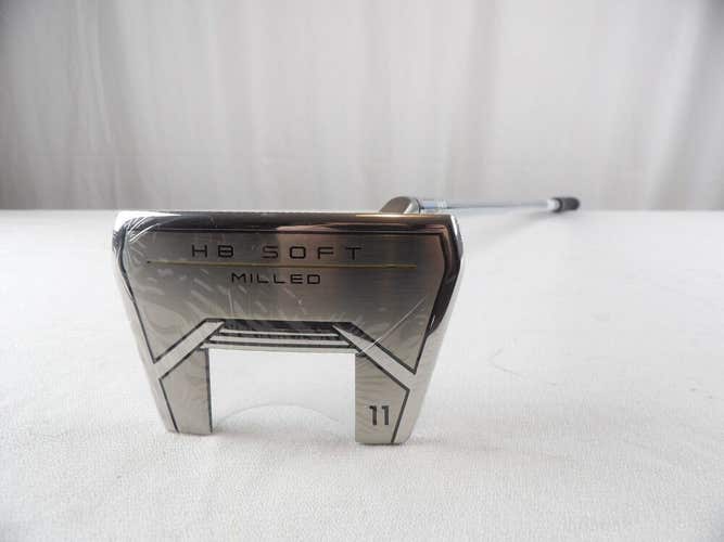 New Cleveland Golf HB Soft Milled 11 Single Bend Putter 35" All In Shaft