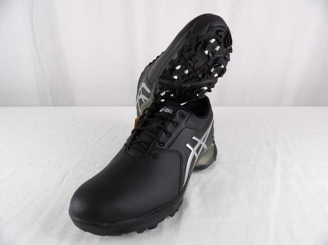New Men's Golf Shoes ASICS Gel-Ace Pro M Black/Pure Silver 10.5" FREE SHIPPING